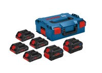 BATTERIPACK 4X4,0AH PC 2X8,0AH PC L-BOXX