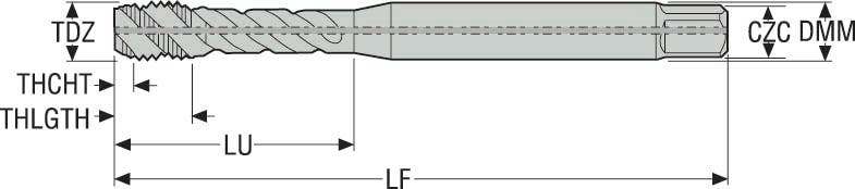 TAPP MTH-M6X1.00ISO6H-BC-M003- A