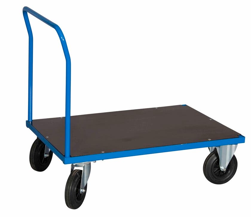 PLATTFORMSVAGN, 700X1000 900 MM BLÅ