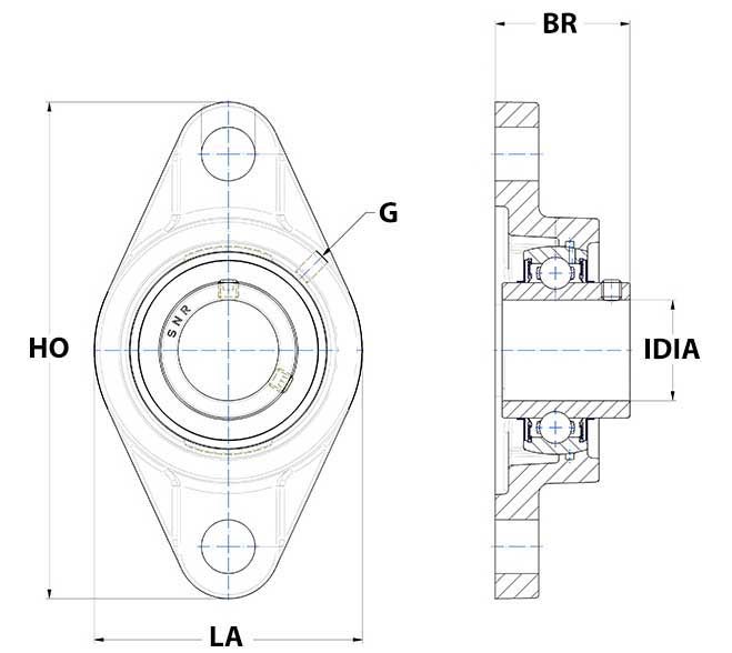 LAGERENHET SNR UCFL306