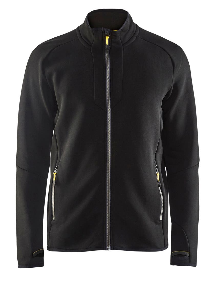 FLEECEJACKA 49982532 SVART XS