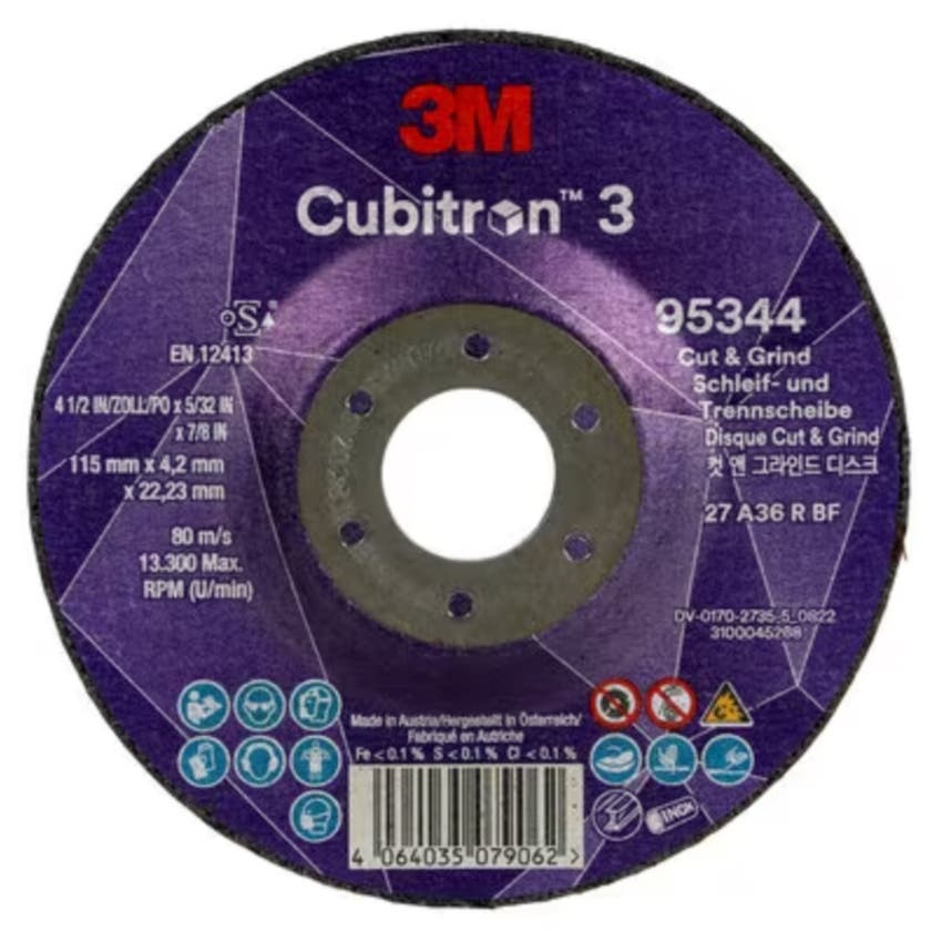 KAPSKIVA CUBITRON 3 , 95344, 36+, T27, 115 MM X 4.