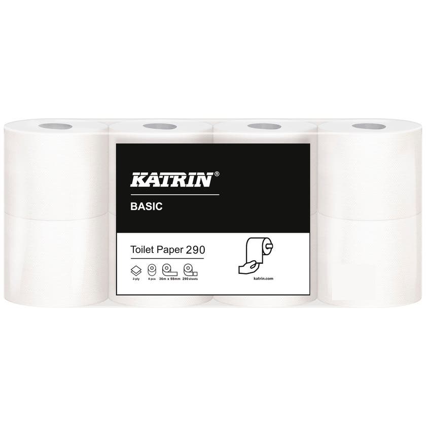 TOALETTPAPPER KATRIN BASIC 360 102930 42 RLE/SÄCK