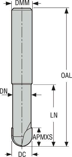 PINNFRÄS HM JPD850080E2B.0Z2A