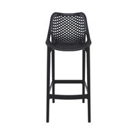 Air barstol 75cm, svart