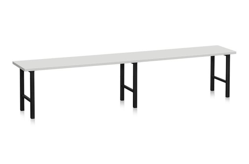 Sittbänk 2000 mm Ljusgrå Lamin at