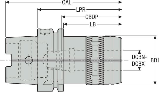HÅLLARE HSKA100-PMC0.750-3.750