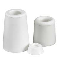 DÖRRSTOPP GUMMI 36X40MM VIT