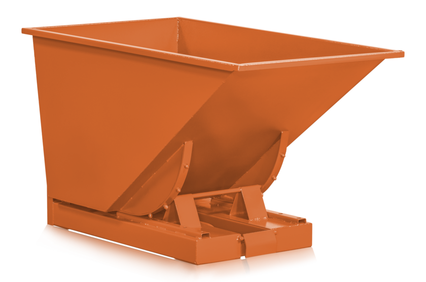 TIPPCONTAINER 600 L ORANGE