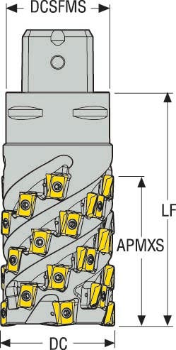 FRÄS C4-R217.94-044-057-08.4A