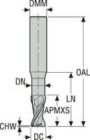 PINNFRÄS HM 3MM JS452030G2CZ2.0-HEMI