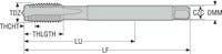 TAPP MTP-M16X2.00ISO6H-TB-P002