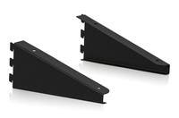 HYLLKONSOLER 300 MM SVART