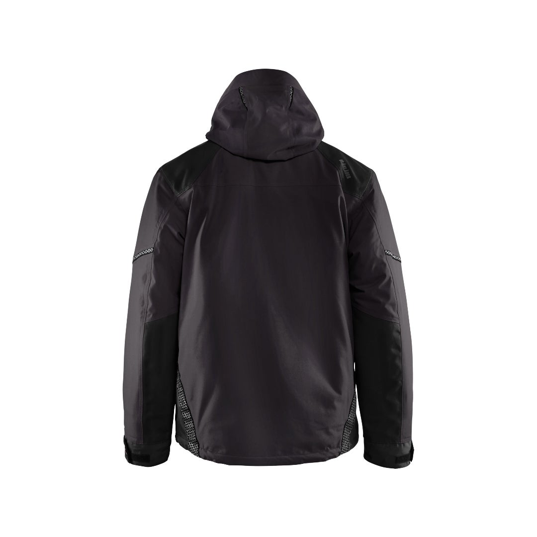 JACKA 48811987 MÖRKGRÅ/SVA 4XL