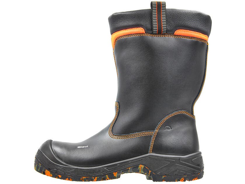 Stövel Al Hit 9+ S3 Hro. 35 bred läst,ståltåhätta,Spiktram