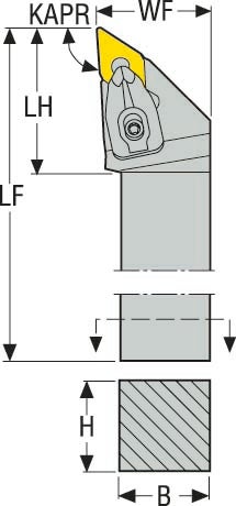 HÅLLARE DDJNL2525M15-M