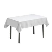 VIT DUK, 50% BOMULL / 50% POLY ESTER, 190X130CM