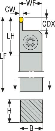 HÅLLARE CFIL1616H03