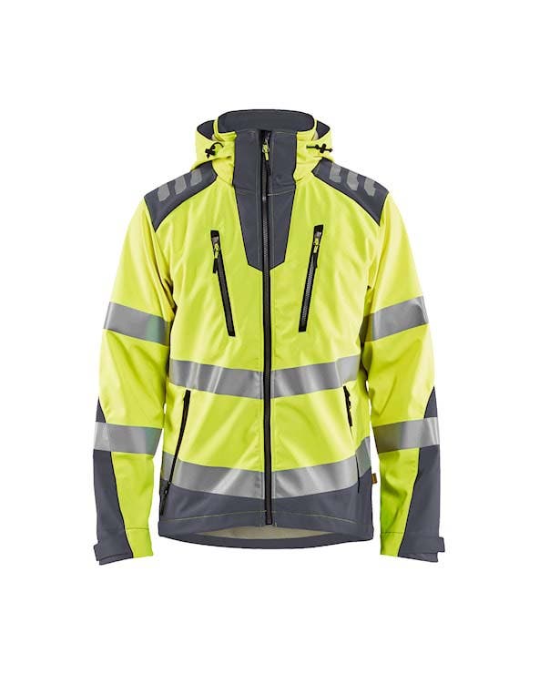 JACKA 44912513 GUL/GRÅ 4XL
