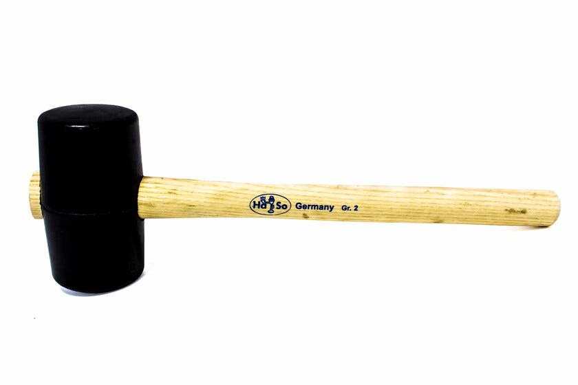 GUMMIKLUBBA 115X65MM SVART