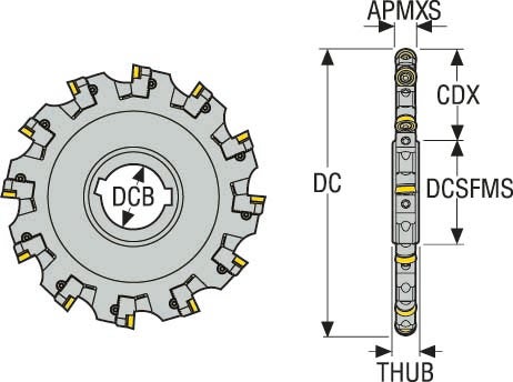 FRÄS 335.18-10.00-XL0708L-R5