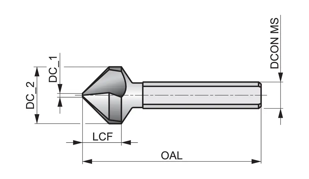 Försänkare HSS G50616.5