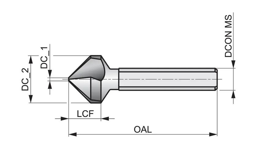 Försänkare HSS G50616.5