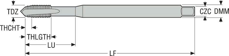 GÄNGTAPP MTS-3/8-16UNC-XC-K131
