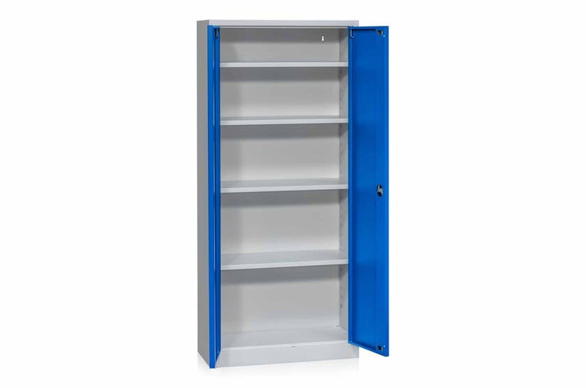 FÖRVARINGSSKÅP 300 GRÅ/BLÅ 1950X920X420MM