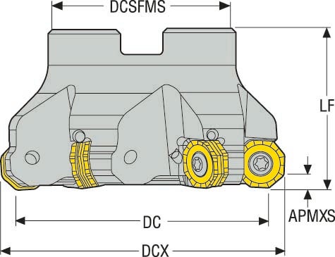 FRÄS R220.48-0125-05-08SA