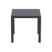 Ares bord 80x80, mörkgrå