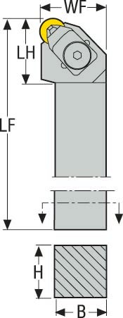 HÅLLARE CRSNL2525M09