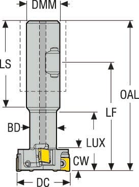 FRÄS R335.16-3250.3-21.2NA