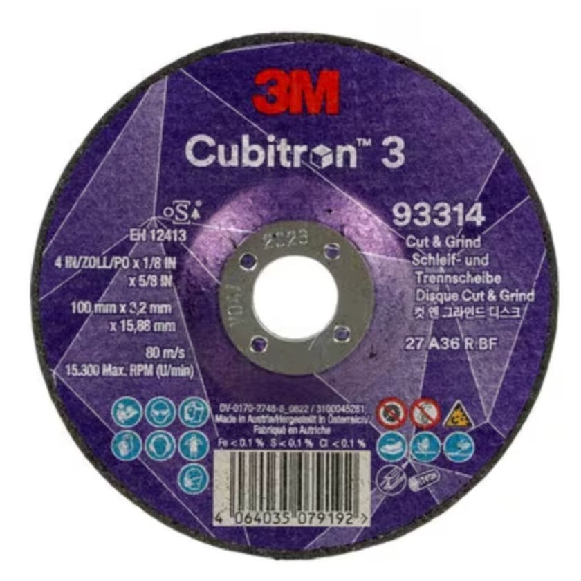 KAPSKIVA CUBITRON 3 , 93314, 36+, T27, 100 MM X 3.