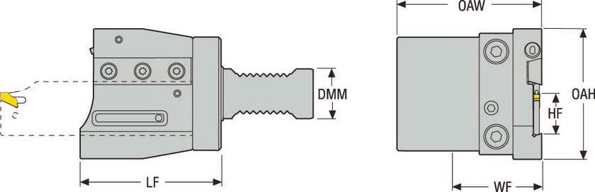 HÅLLARE L150.10-F-VDI25-20JETI