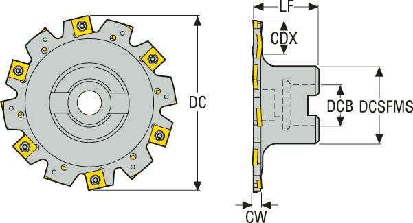 FRÄS R335.19-160.05.40-9