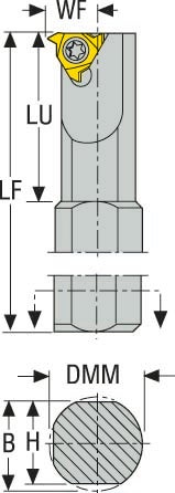 HÅLLARE GÄNG INV SNR0016M16