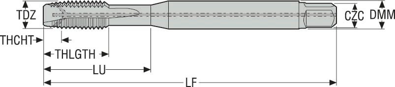 TAPP MTP-M4X0.70ISO6H-TB-N001- A