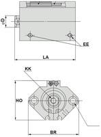 CYLINDER CDQ2B25-40DZ KOMPAKT