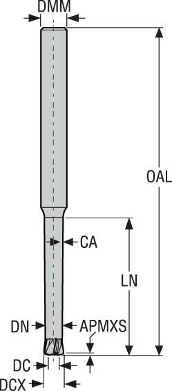 PINNFRÄS JHF980030J4H.0Z4-MEGA