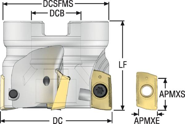 FRÄS R220.69-02.00-XO16-4A