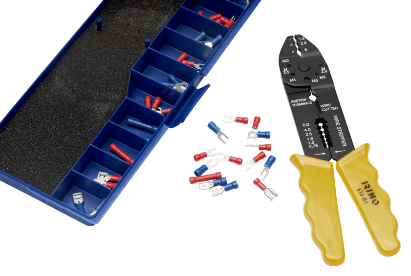 CRIMPTÅNGSATS BASIC 61 DELAR