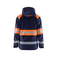 Skaljacka Varsel Marinblå/Vars elorange 4XL