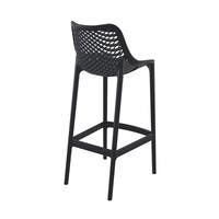 Air barstol 75cm, svart