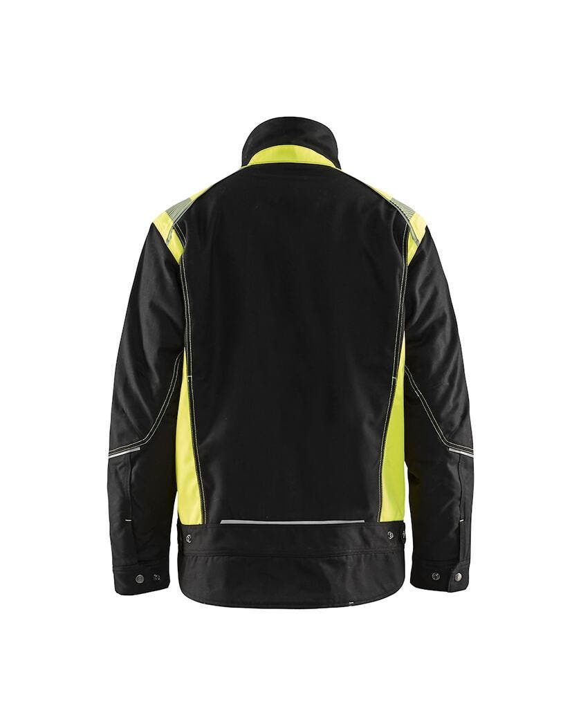 JACKA 49151370 SVART/GUL S