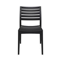 ARES STAPELBAR STOL, SVART