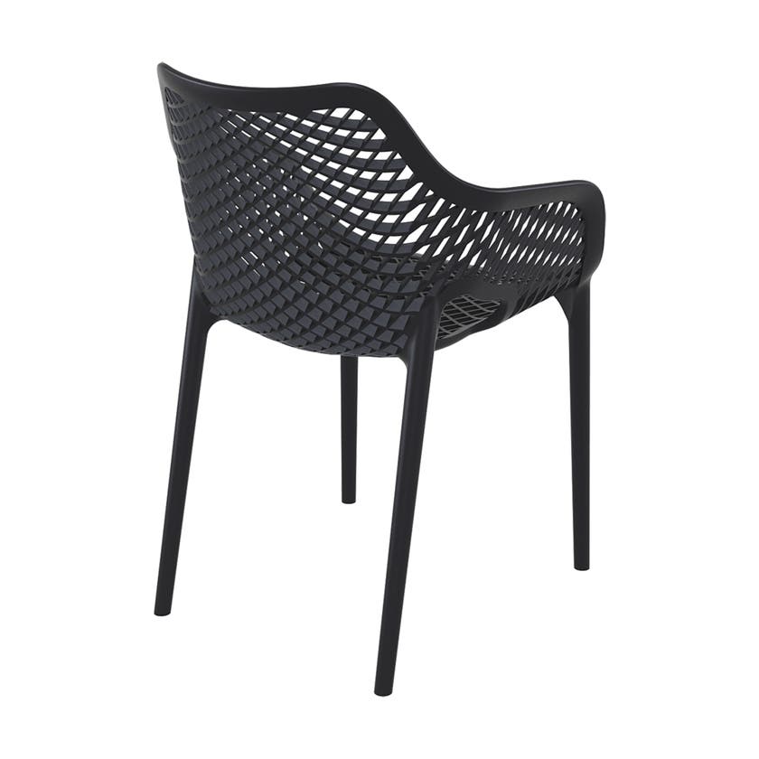 AIR XL STAPELBAR FÅTÖLJ, SVART