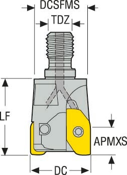 FRÄS R217.97-2040.RE-X12.3A