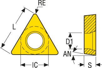 SKÄR TCMT110204-MF2,CP500