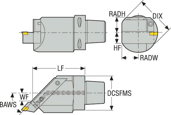 HÅLLARE C8-ASHR45-50135-32